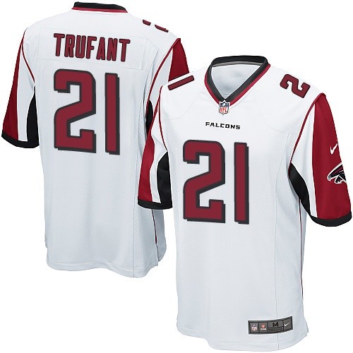 Nike Falcons #21 Desmond Trufant White Youth Stitched NFL Elite Jersey